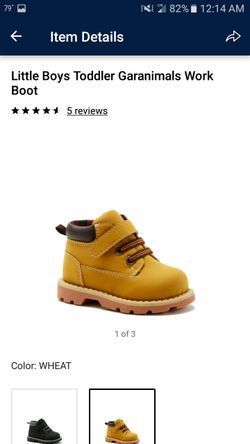 Garanimals brand new boots size 6