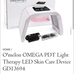 Omega LED facial Light 