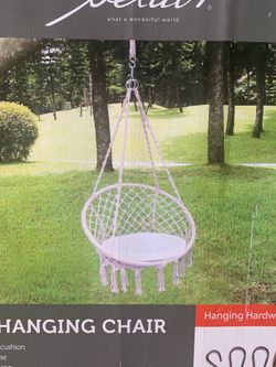 $15 - Boho Hanging Chair / Swing