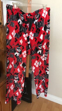 HARLEY QUINN FLEECE SWEATPANTS