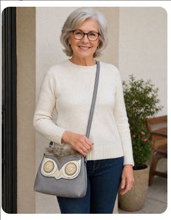 Owl crossbody purse