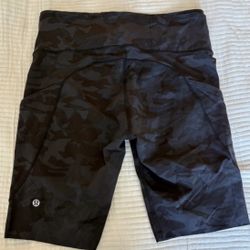 Lululemon Camo  Bike Shorts. Not Free!! Size 10