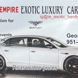 Exotic Car Shuttle 