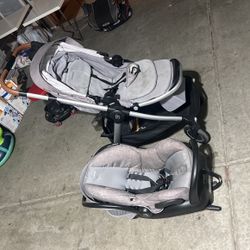 Maxi Cosi Stroller And Car seat 
