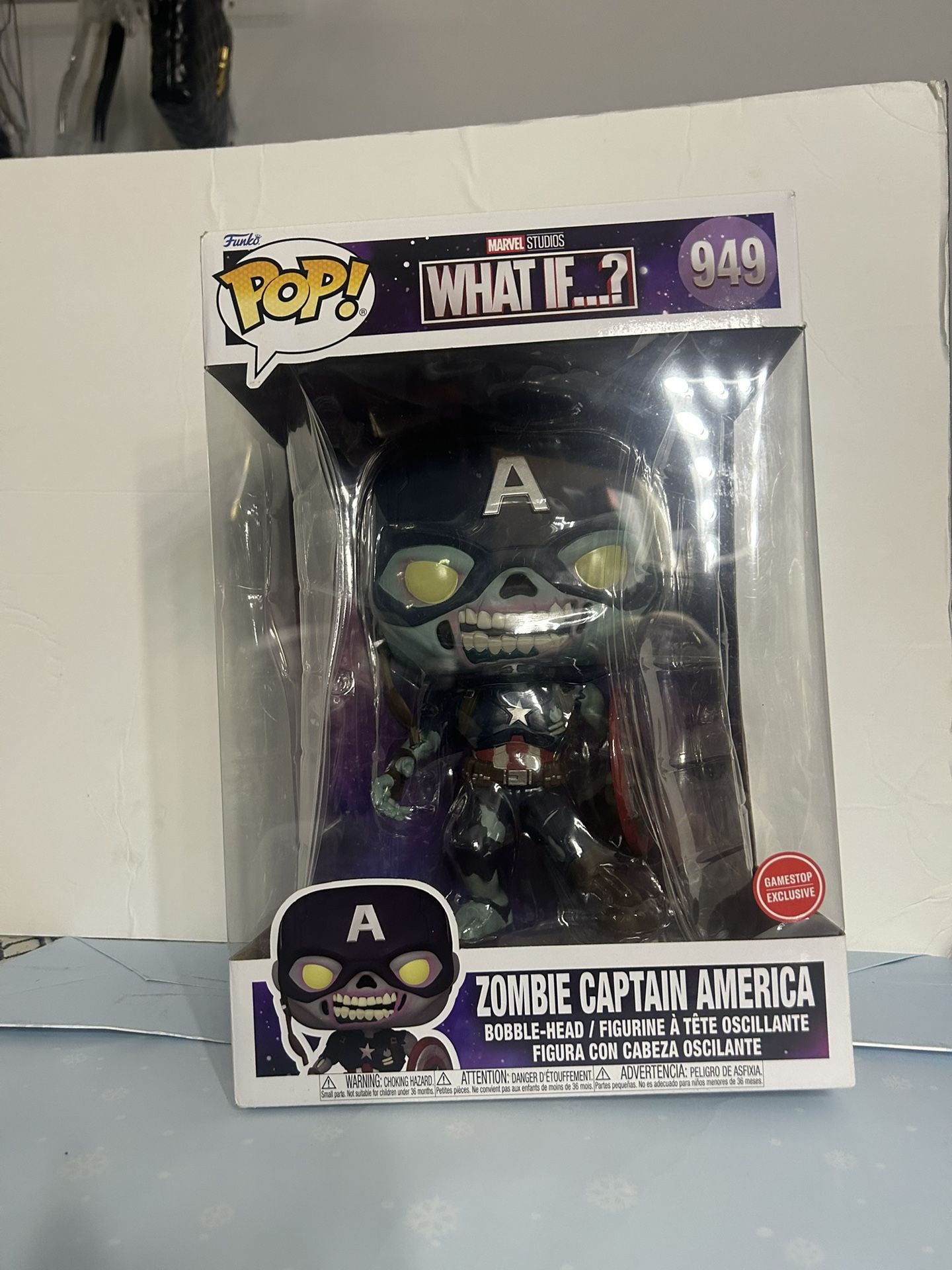 Marvel Zombie Captain America Funko