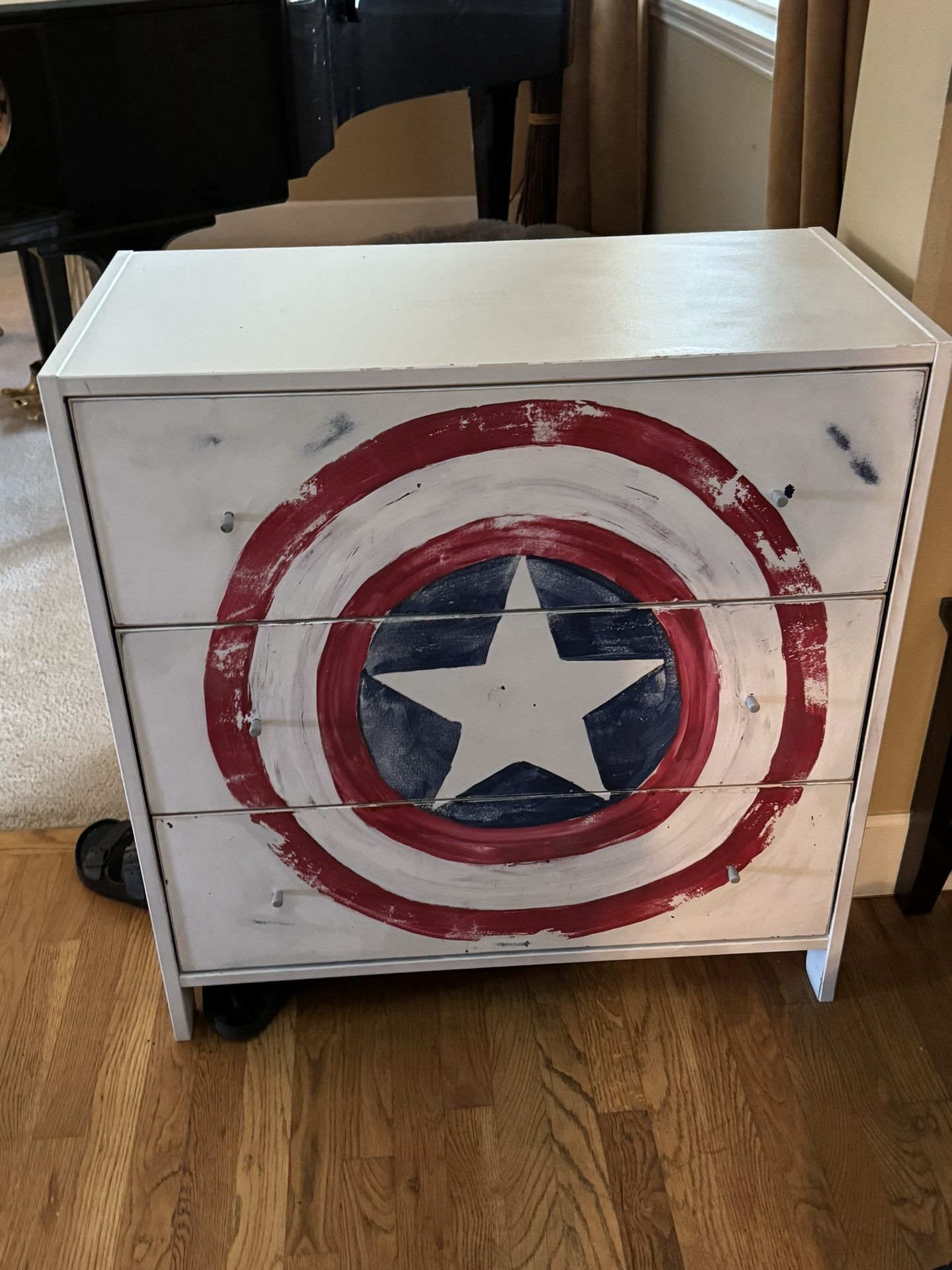 Kids 3 Drawer Dresser Captain America