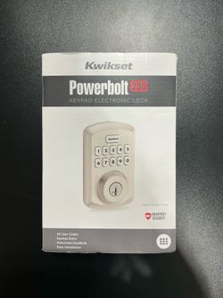 KWIKSET POWERBOLT 250 SMART DOOR LOCK