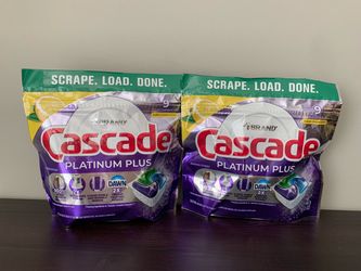 Cascade Platinum Plus 9ct Actionpacs, Price for Both (multiple sets available)