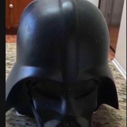 $25 OBO  Lucas films Coin Bank And Free Clock Darth Vader