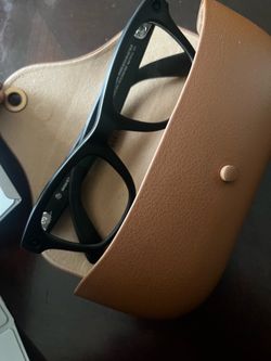 Matte black meta glasses