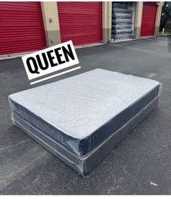 Queen Mattress Set – Medium – Brand New – Delivery Available 🚚