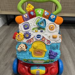 VTech Stroll & Discover Activity Walker with Accessories, Baby and Toddler Toys