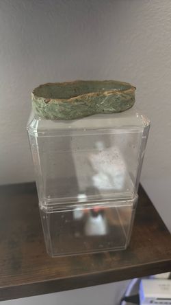 Micro terrariums (X3) and water dish.