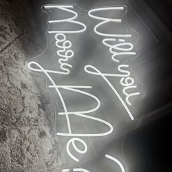 Will you marry me sign