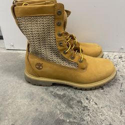 Timberland open shop weave boot