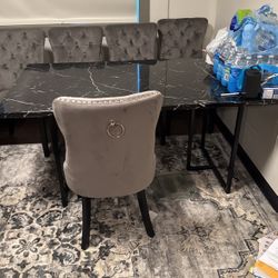 6 Set Chair And Table 