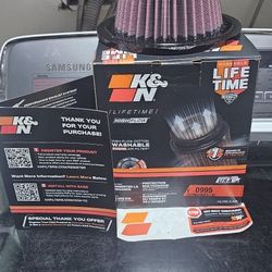 K&N AIR FILTER 0995 MAZDA FORD DODGE CHEVY HONDA VW AUDI UNIVERAL