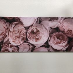 Pink Rose Picture on the Wall