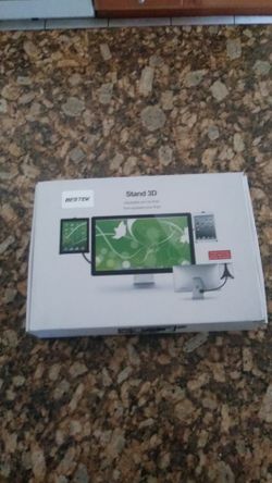 Adjustable i pad stand