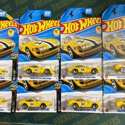 2025 Hot Wheel Yellow Ferrari 365 GTB4 Competizione Lot 8