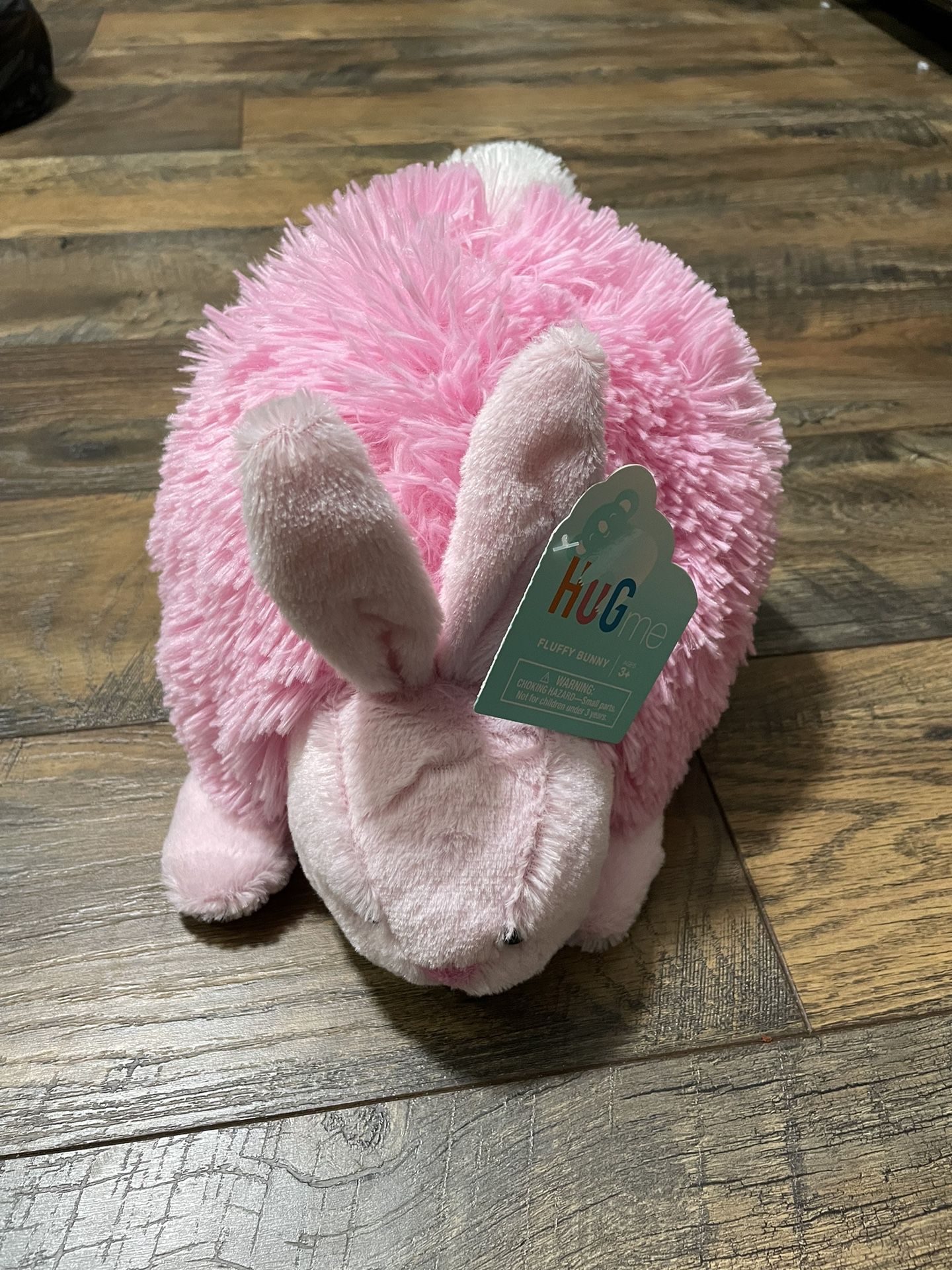 fluffy bunny stuffed animal