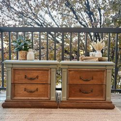 Refinished Nightstands – Set of 2