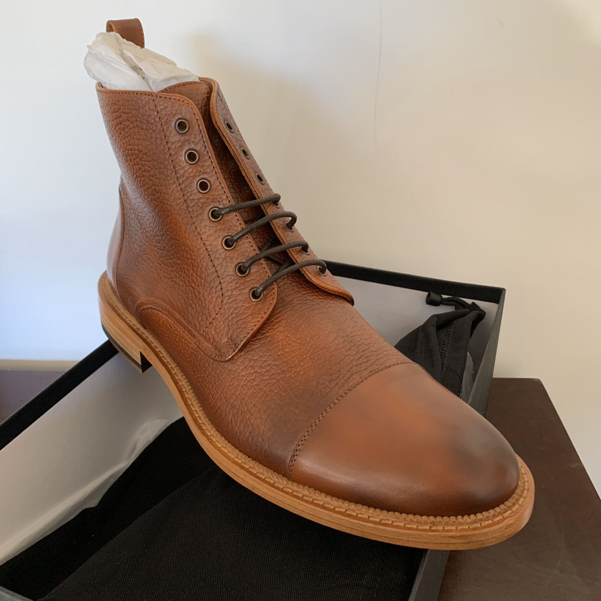 Taft Shoes Rome Boot Brown size 10 Brand New