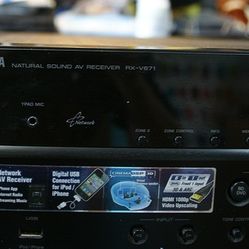 Yamaha  RX-V671 HomeTheater AV Receiver