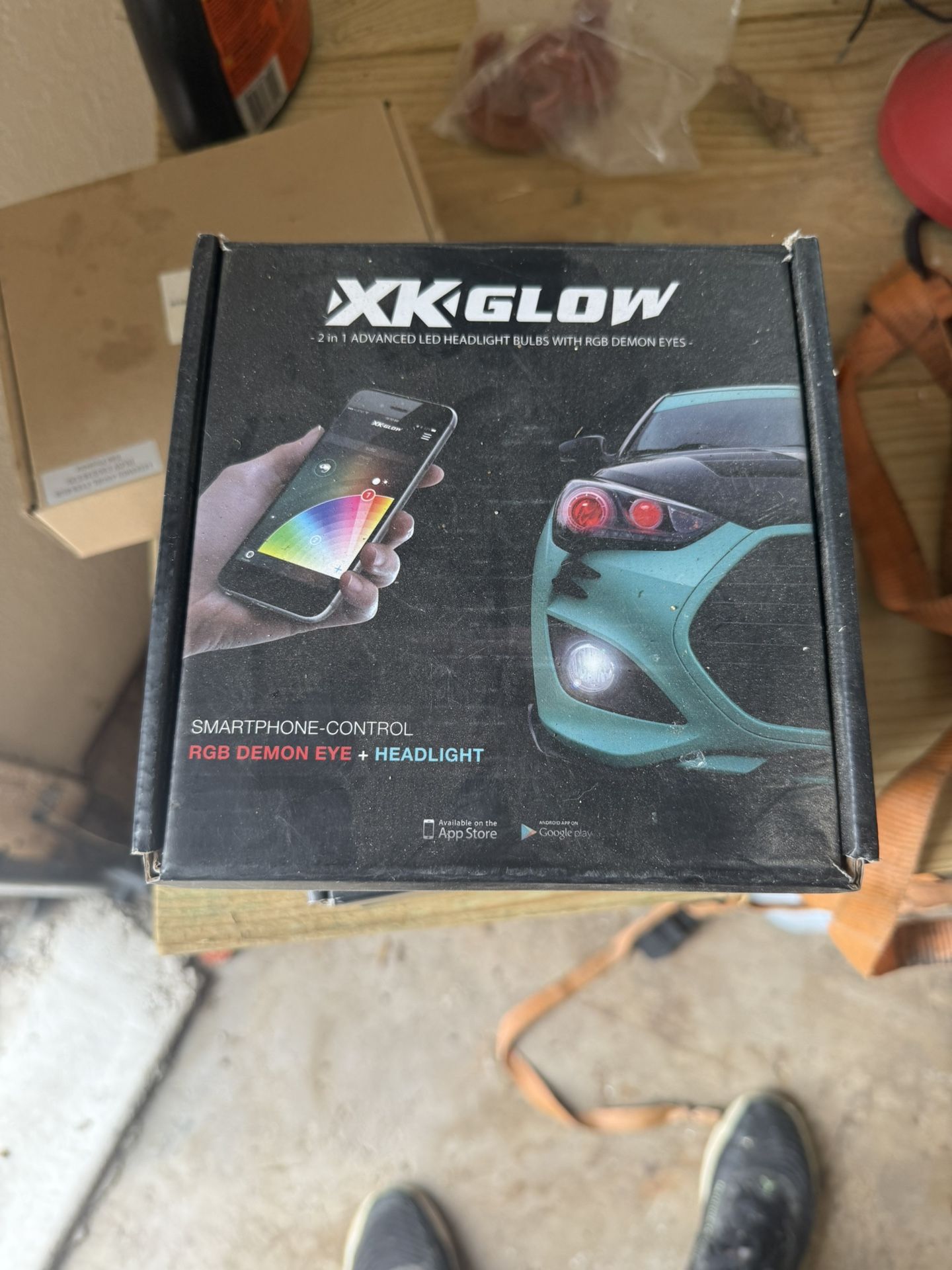 XK Glow RGB Demon Eye + Headlight (2)