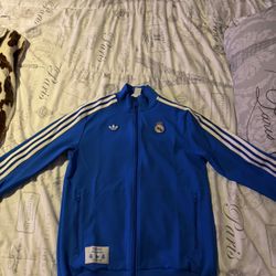 Real Madrid blue adidas jacket 