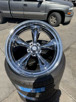 22” AMERICAN RACING WHEELS AND TIRES