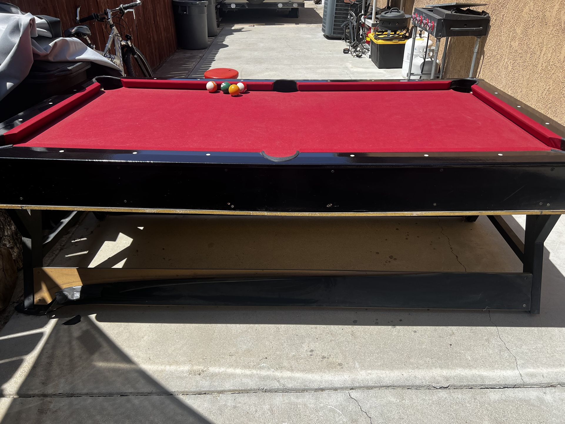 Pool Table/ Air Hockey Combo Table