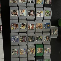 31 Authentic N64 Video Games