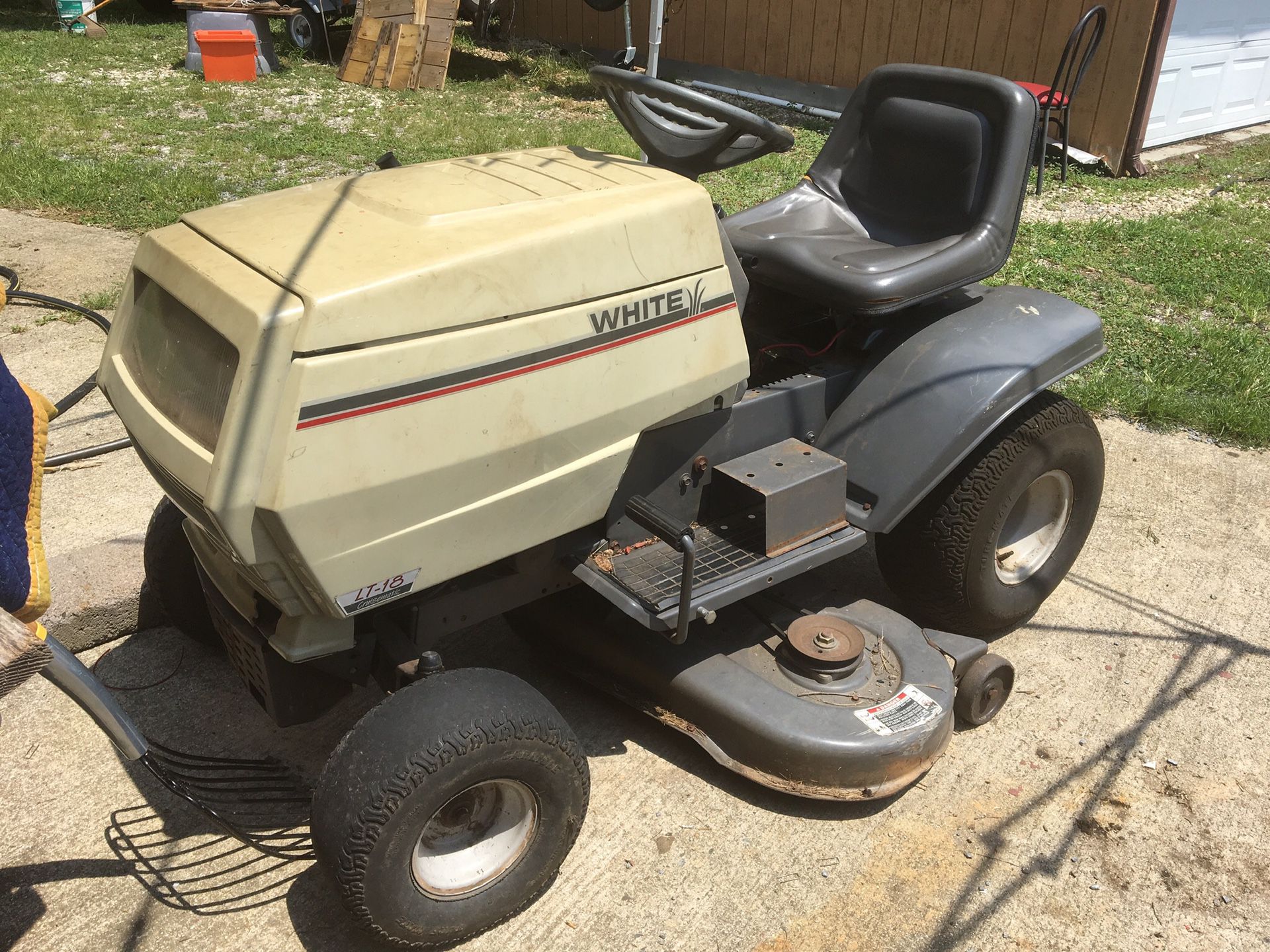 MUST SELL- good riding mower