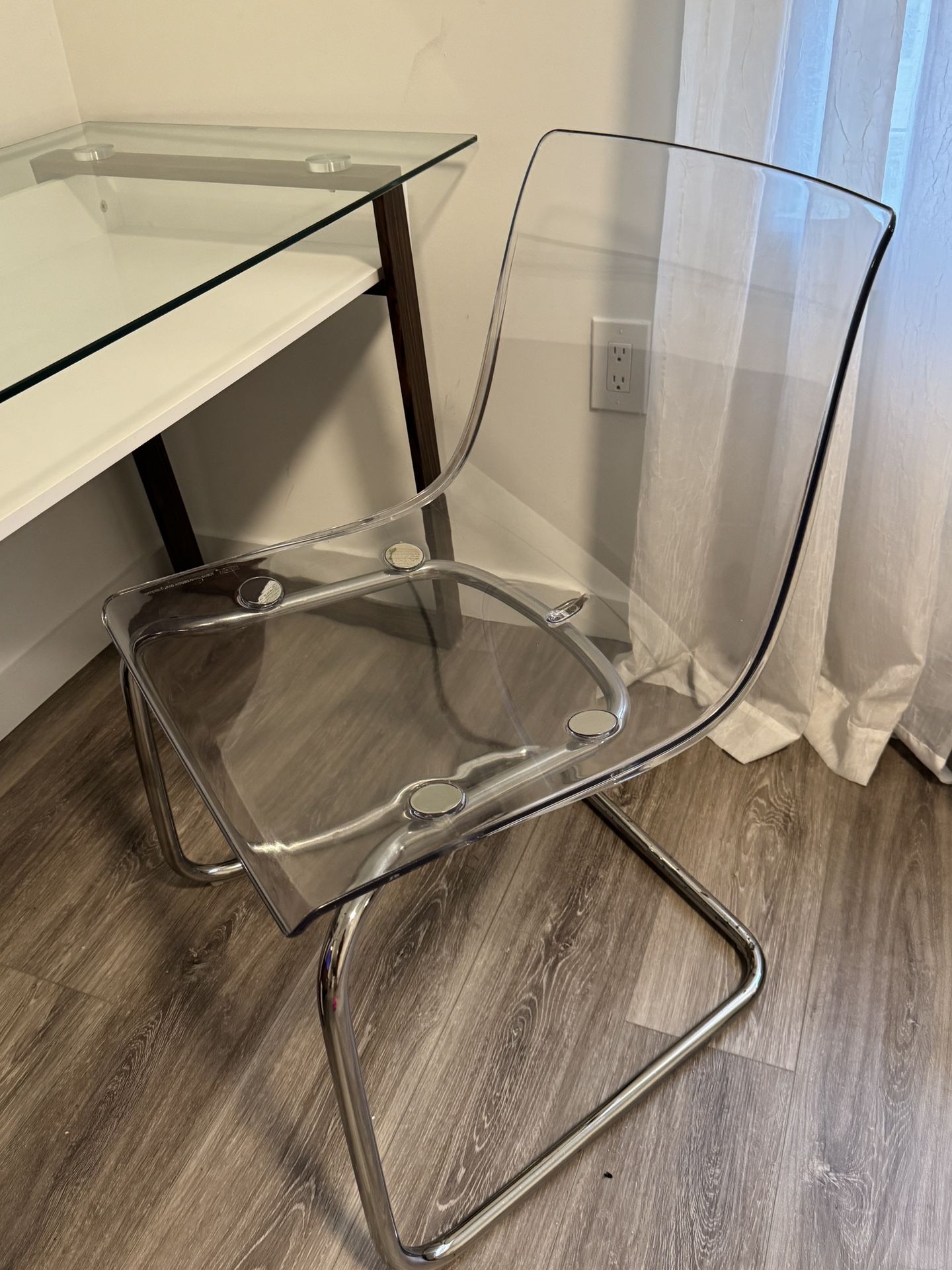 Ikea (Tobias) Clear Acrylic Chair