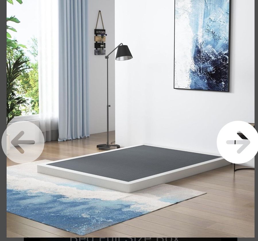 4 Inch Box Spring for Full Bed,Full Size Box...