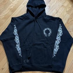 Chrome Hearts Horseshoe Floral Hoodie