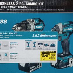 Makita NEW Open BixDrill/Driver, Impact Drill, Charger, 1 Battery