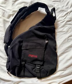 Black canvas jansport bag