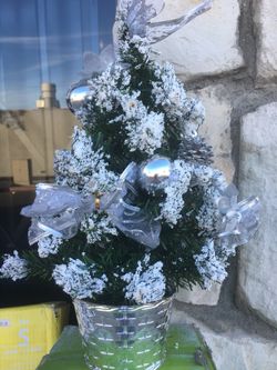 Small desk Christmas trees