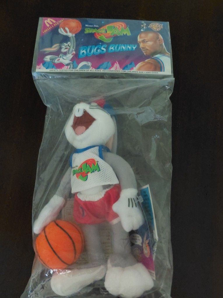 Space Jam BUGS BUNNY ! Still In Packaging! New !