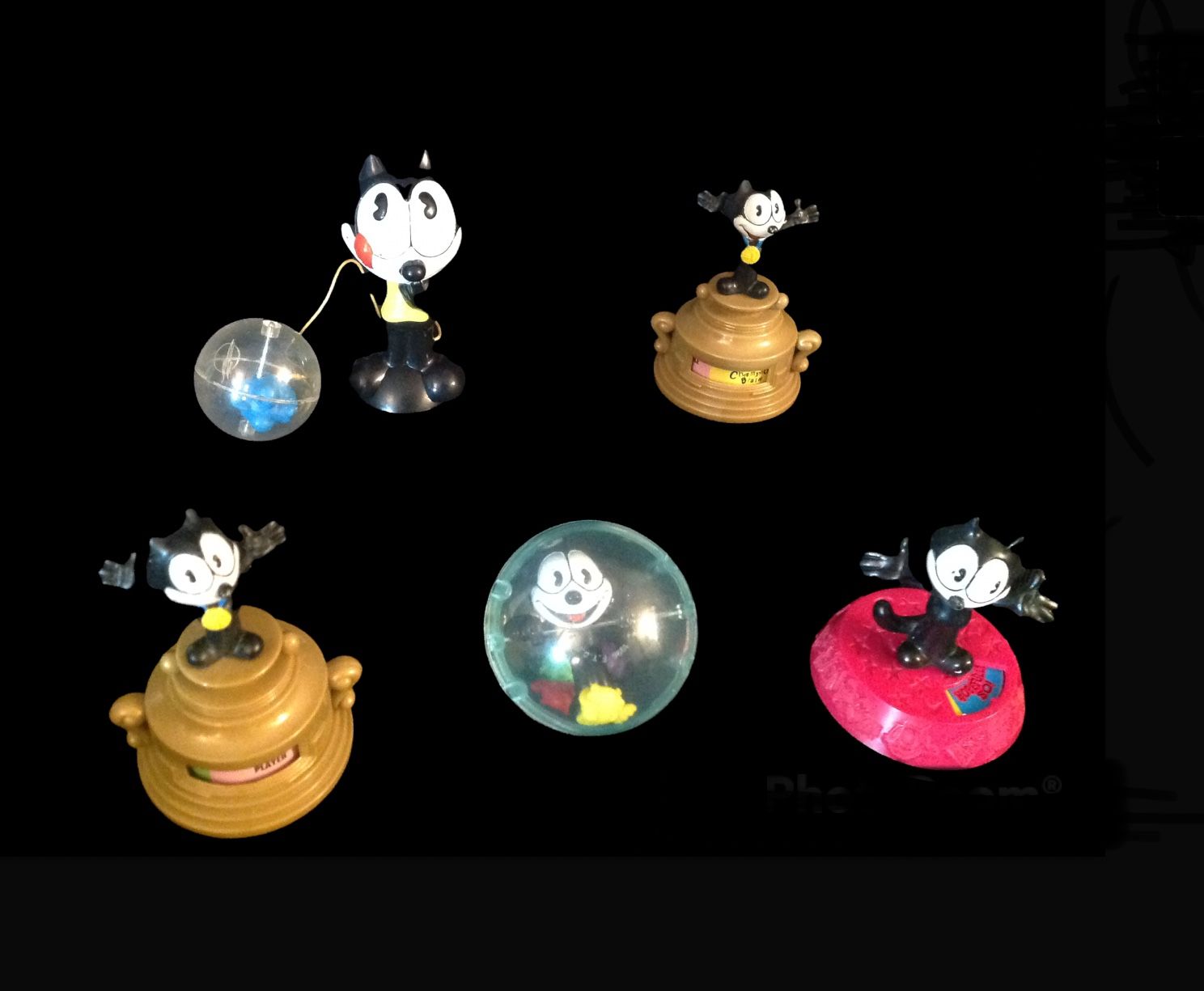 Felix the Cat Wendy's collectible Toy