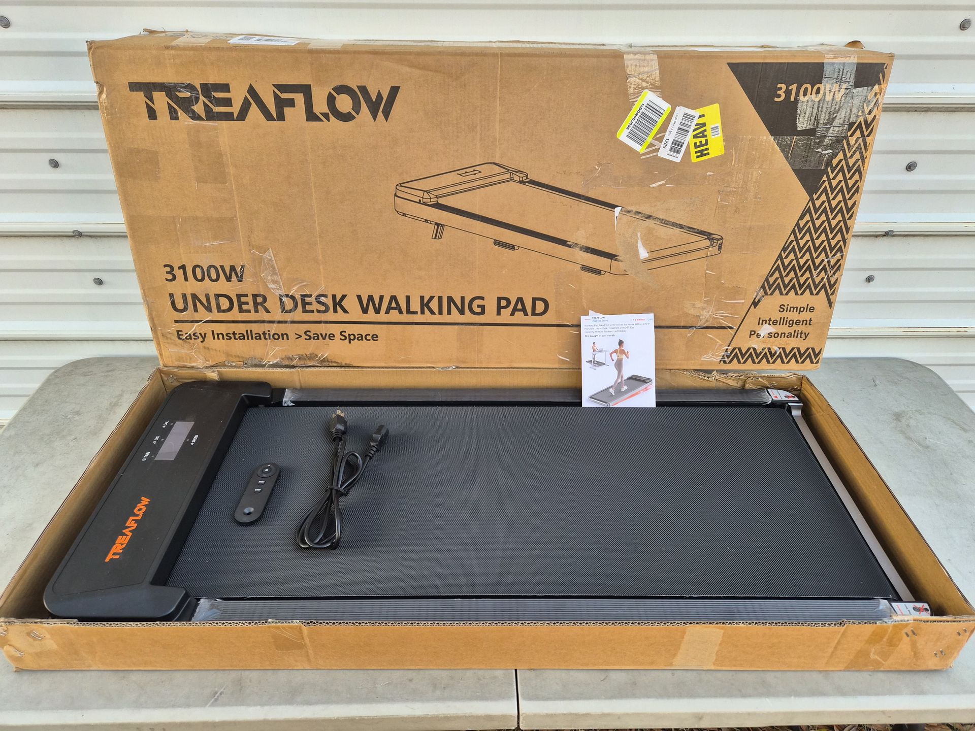 Walking Pad Treadmill with Incline -BRAND NEW
