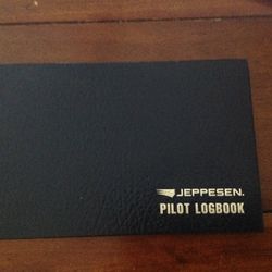 Brand new Jeppesons pilots logbook