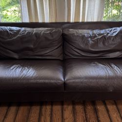 Leather Couch