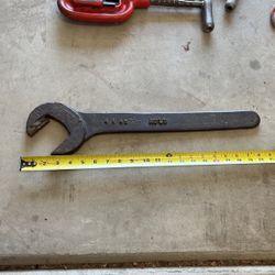Customized Antique Wrench Nice Chunk Of Good Old Steel