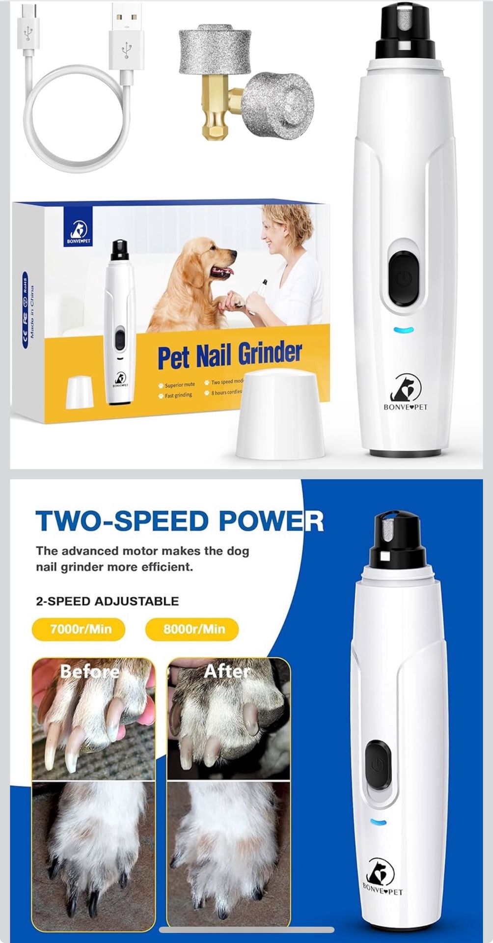 Dog Nail Grinder, Brand New Unopened 