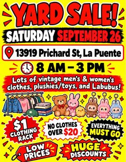 Yard sale La puente