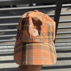 A Bathing Ape BAPE Plaid Hat
