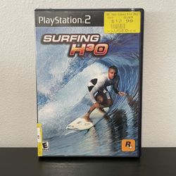 Surfing H3O PS2 Sony Playstation 2 CIB Rockstar Games 2000